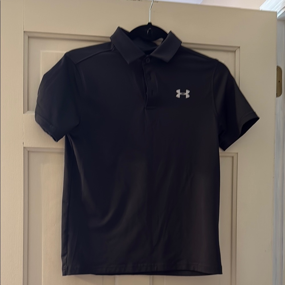 Under Armour Black Performance Polo Shirt